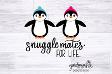 Load image into Gallery viewer, Snuggle Mates for Life - Penguin SVG Cut File
