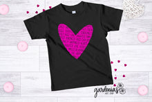 Load image into Gallery viewer, Heart with Love Meaning SVG Cut File