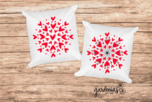 Load image into Gallery viewer, Circle of Hearts SVG Cut File