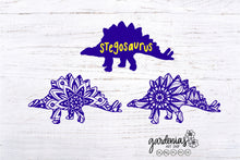 Load image into Gallery viewer, Stegosaurus Dinosaur Mandalas SVG Cut Files