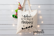 Load image into Gallery viewer, Believe in the Magic of Christmas - Unicorn SVG Cut File
