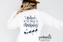 Load image into Gallery viewer, Believe in the Magic of Christmas - Unicorn SVG Cut File
