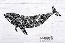Load image into Gallery viewer, Whale Taino Petroglyph SVG Cut File
