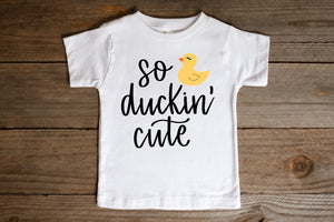 So Duckin Cute SVG