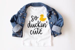 So Duckin Cute SVG