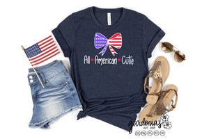 All American Cutie SVG Cut File