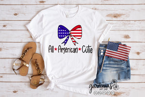 All American Cutie SVG Cut File