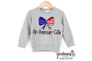 All American Cutie SVG Cut File