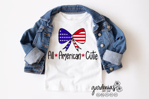 All American Cutie SVG Cut File