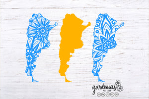 Argentina Mandalas SVG Cut Files