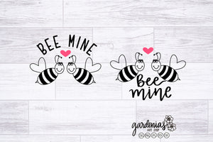 Bee Mine Bee Couple SVG Cut File