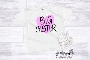 Big Sister / Little Sister Set SVG Cut File