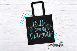 Brilla como un Diamante SVG Cut File