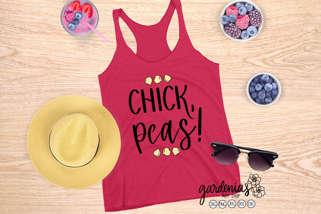 Chick Peas! SVG Cut File