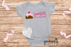 Chocolate Sweetest Little Valentine SVG Cut File