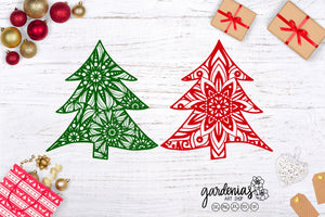 Christmas Tree Bundle SVG Cut File