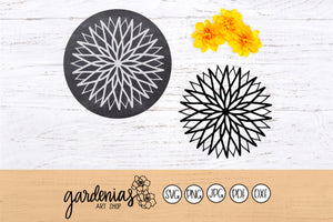 Simple Flower SVG Bundle Cut Files