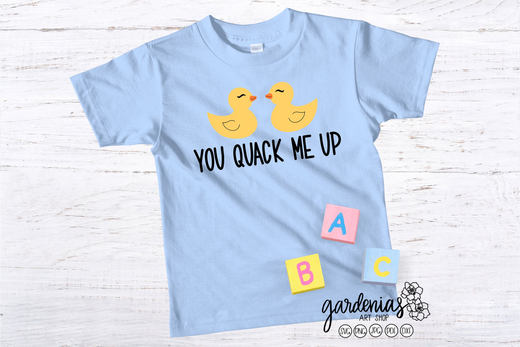 Duck You Quack Me Up SVG Cut File