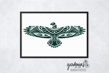 Load image into Gallery viewer, Tribal Eagle SVG Cut File

