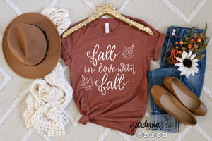 Fall in Love with Fall SVG Cut File