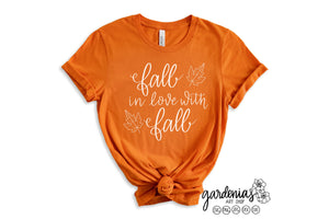 Fall in Love with Fall SVG Cut File