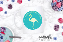 Load image into Gallery viewer, Flamingo Meet Me Where the Ocean Meets the Shore SVG Cut File
