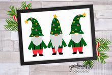 Load image into Gallery viewer, Gnomes Christmas Tree SVG Cut File
