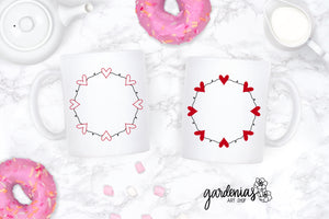 Heart Frame SVG Cut File