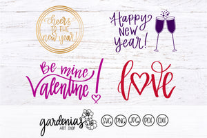 Holiday SVG Bundle Cut Files - Year Round Bundle SVGs