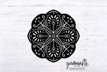 Load image into Gallery viewer, Mandala Tile SVG Cut File
