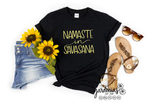 Namaste in Savasana SVG Cut File