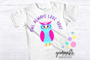 Owl Always Love You SVG Cut File