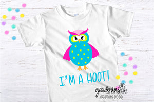 Owl I'm a Hoot! SVG Cut File