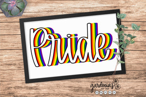 Pride SVG Cut File