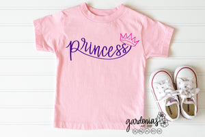 Princess with Crown SVG Cut File