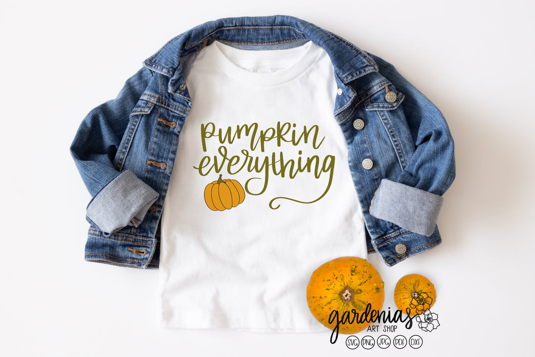 Pumpkin Everything (Pumpkin) SVG Cut File