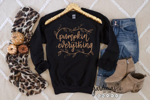 Pumpkin Everything (Vine) SVG Cut File