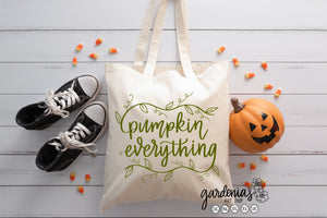 Pumpkin Everything (Vine) SVG Cut File