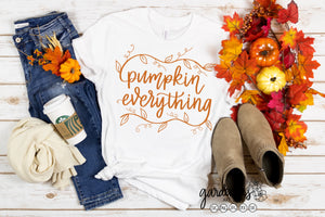 Pumpkin Everything (Vine) SVG Cut File