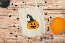 Load image into Gallery viewer, Pumpkin Witch Hat SVG Cut File
