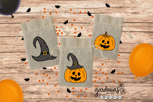 Pumpkin Witch Hat SVG Cut File