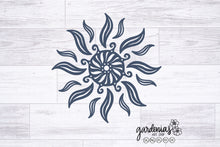 Load image into Gallery viewer, Tribal Sun SVG Cut File
