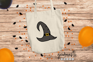 Pumpkin Witch Hat SVG Cut File