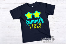 Load image into Gallery viewer, Star Sunglasses Summer Vibes SVG Cut File
