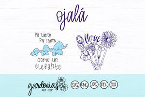 Spanish SVG Bundle Cut Files