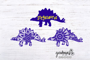 Dinosaur Mandala SVG Cut File Bundle