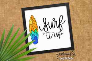 Surf Board - Surf it Up SVG Cut File