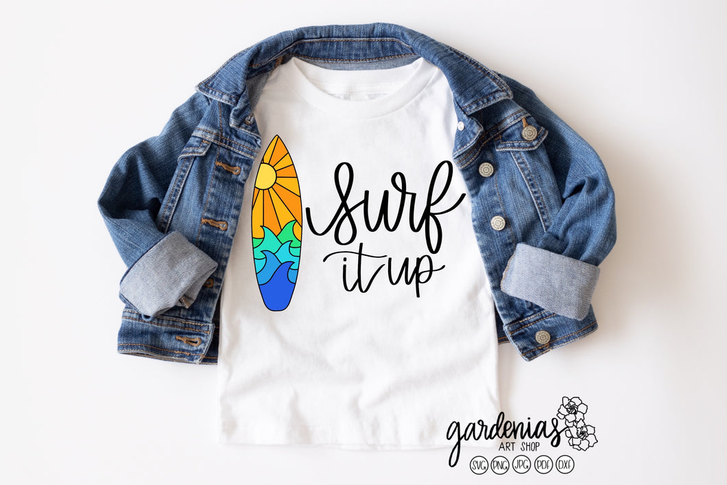 Surf Board - Surf it Up SVG Cut File