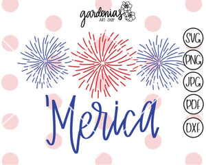 Merica SVG Cut File