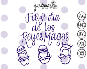 Reyes Magos SVG Cut File